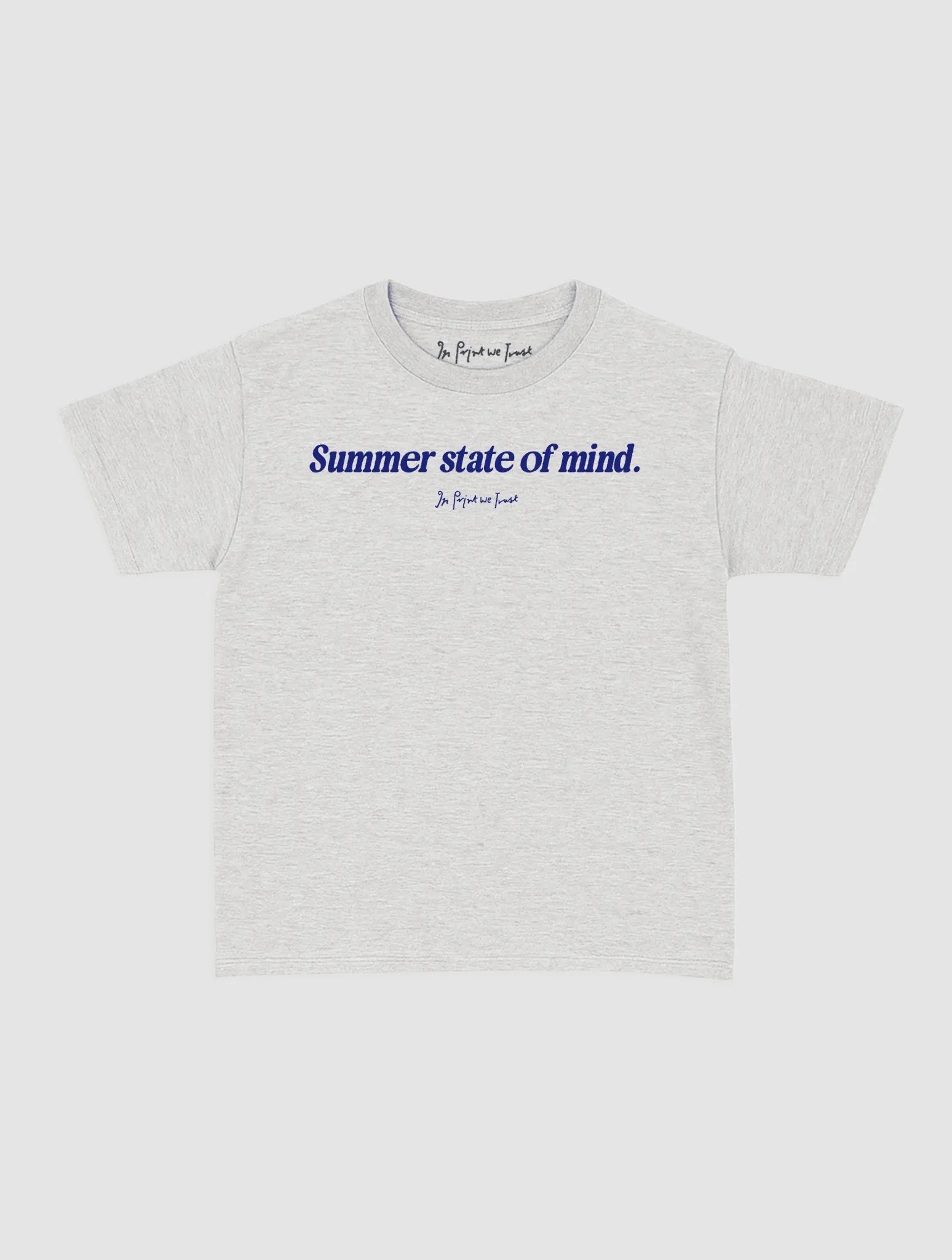 summer state of mind baby tee - In Print We Trust