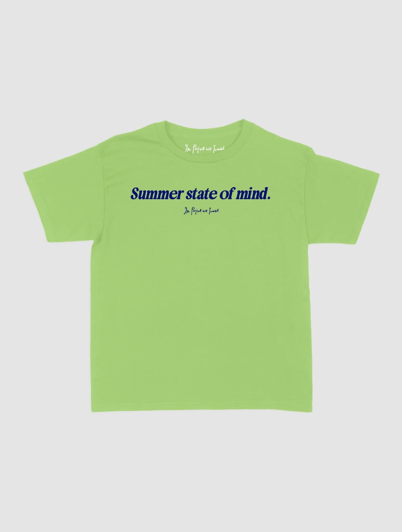 summer state of mind baby tee - In Print We Trust