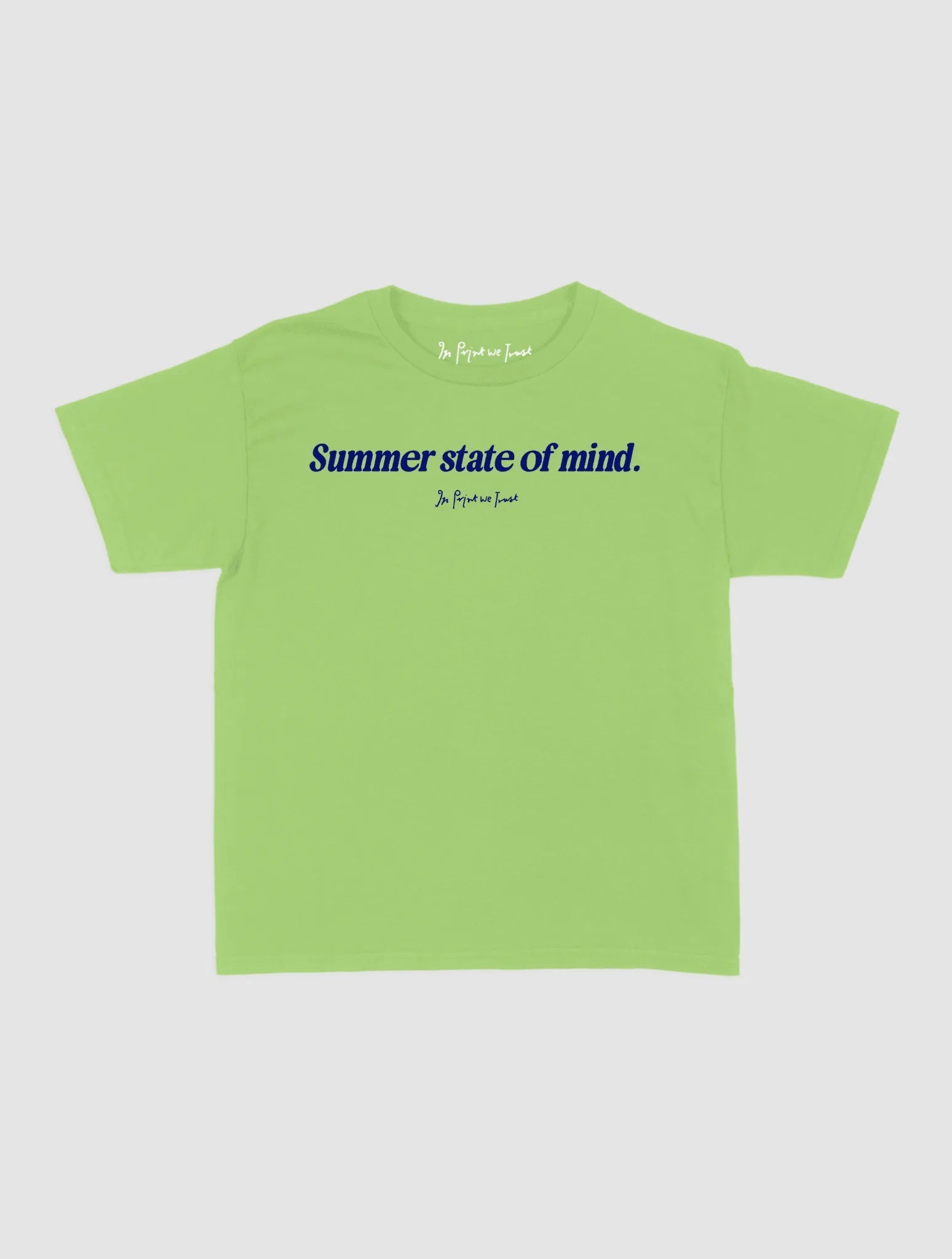 summer state of mind baby tee - In Print We Trust