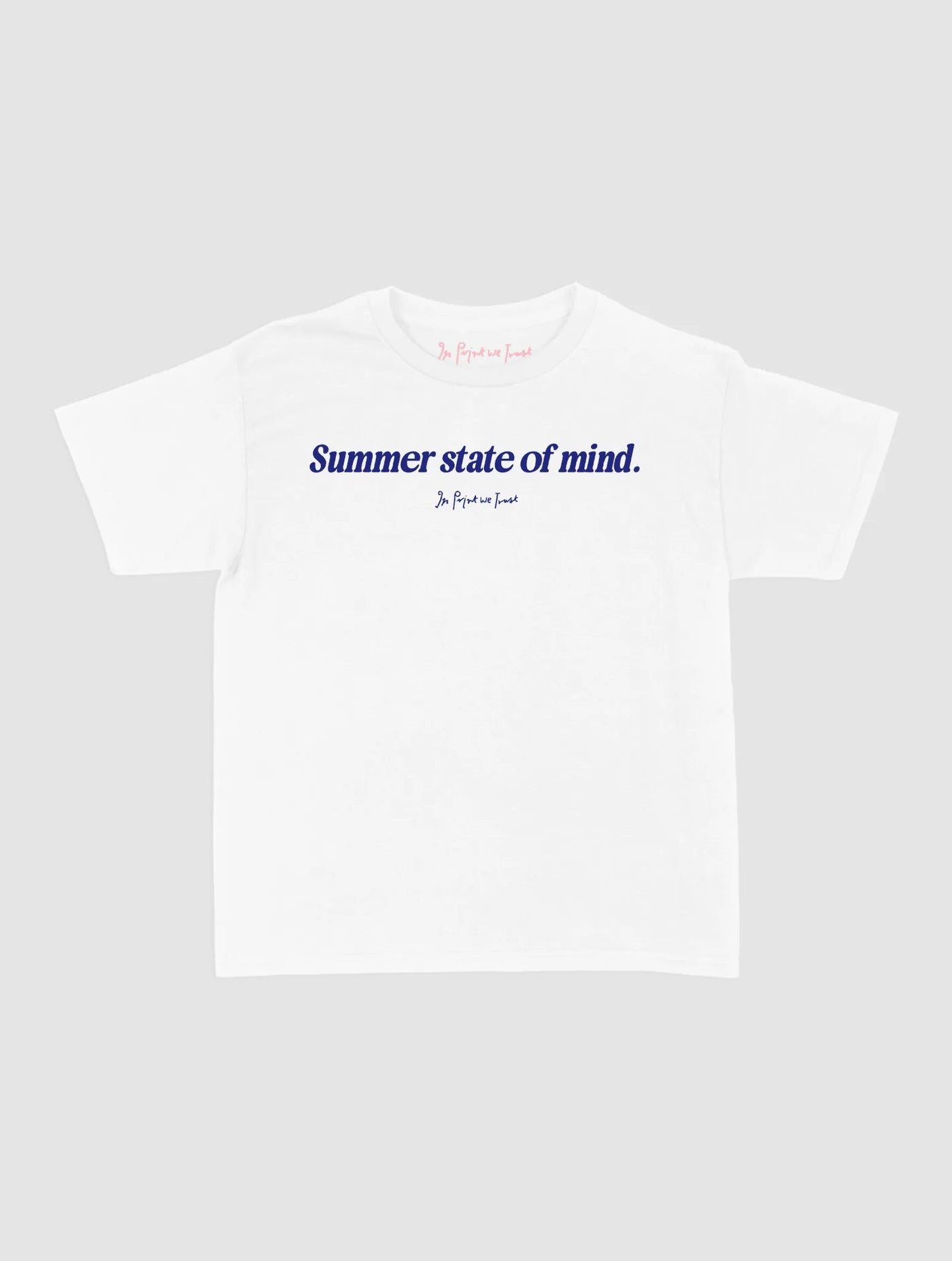 summer state of mind baby tee - In Print We Trust