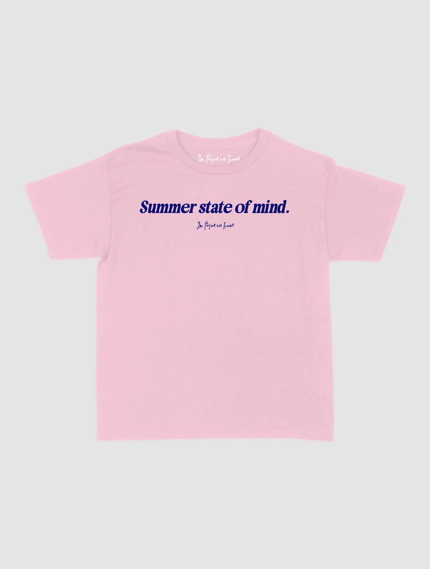 summer state of mind baby tee - In Print We Trust