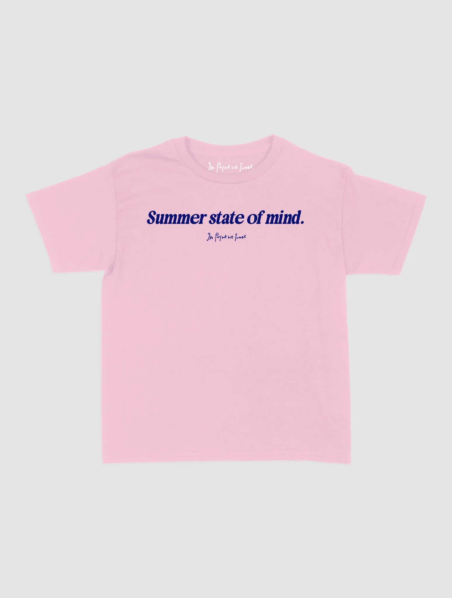 summer state of mind baby tee - In Print We Trust