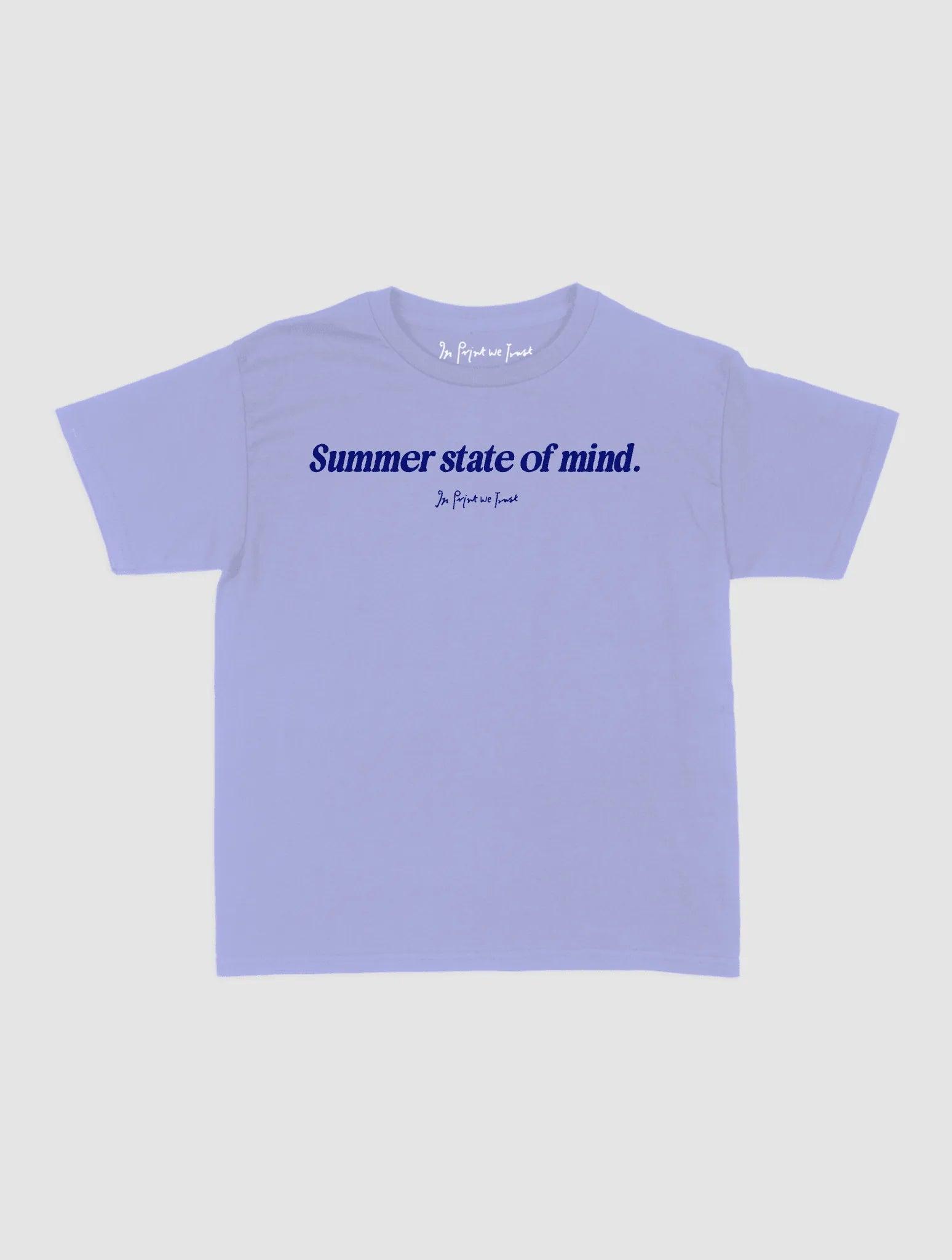 summer state of mind baby tee - In Print We Trust