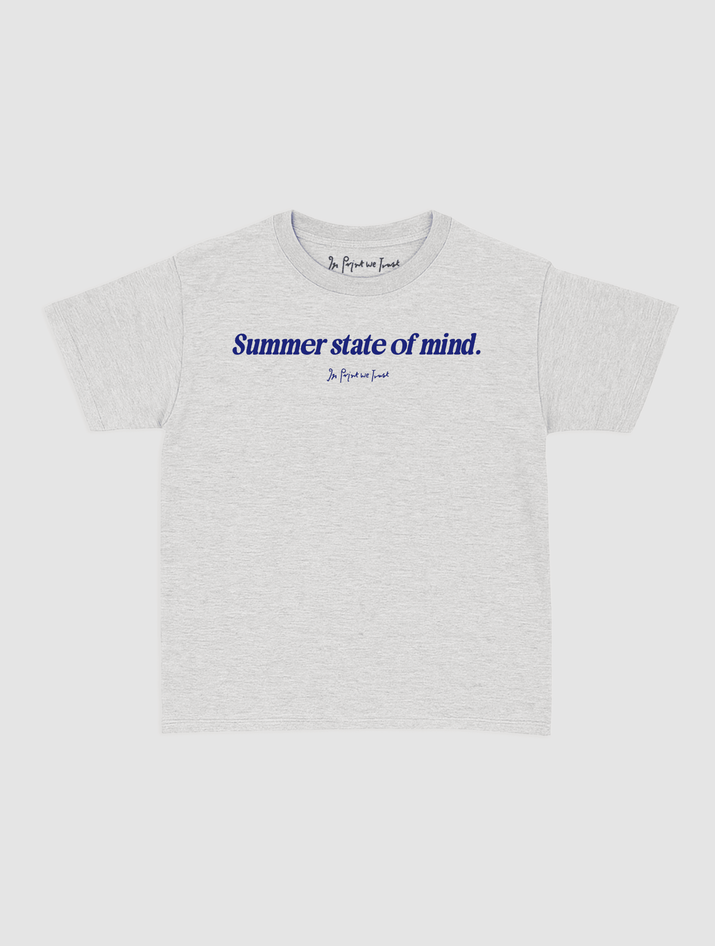 summer state of mind baby tee - In Print We Trust