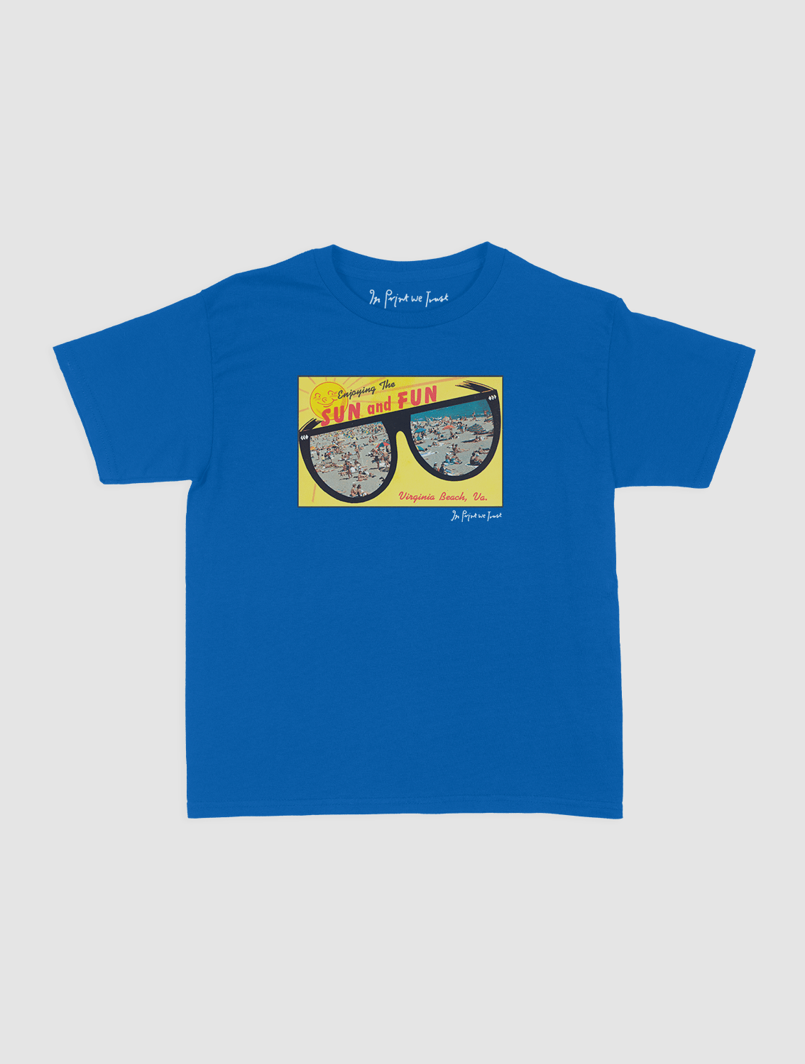 sun and fun baby tee - In Print We Trust