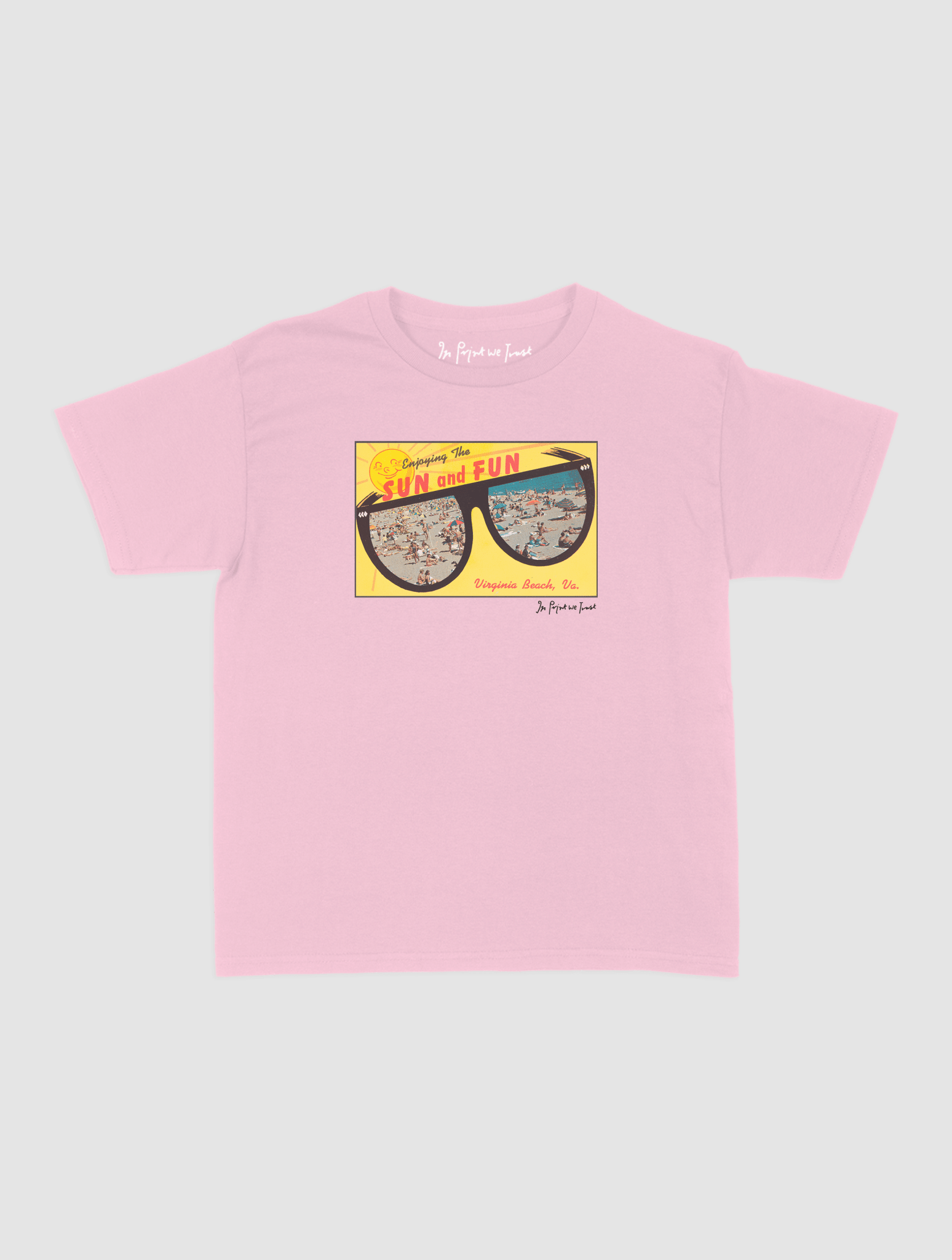 sun and fun baby tee - In Print We Trust