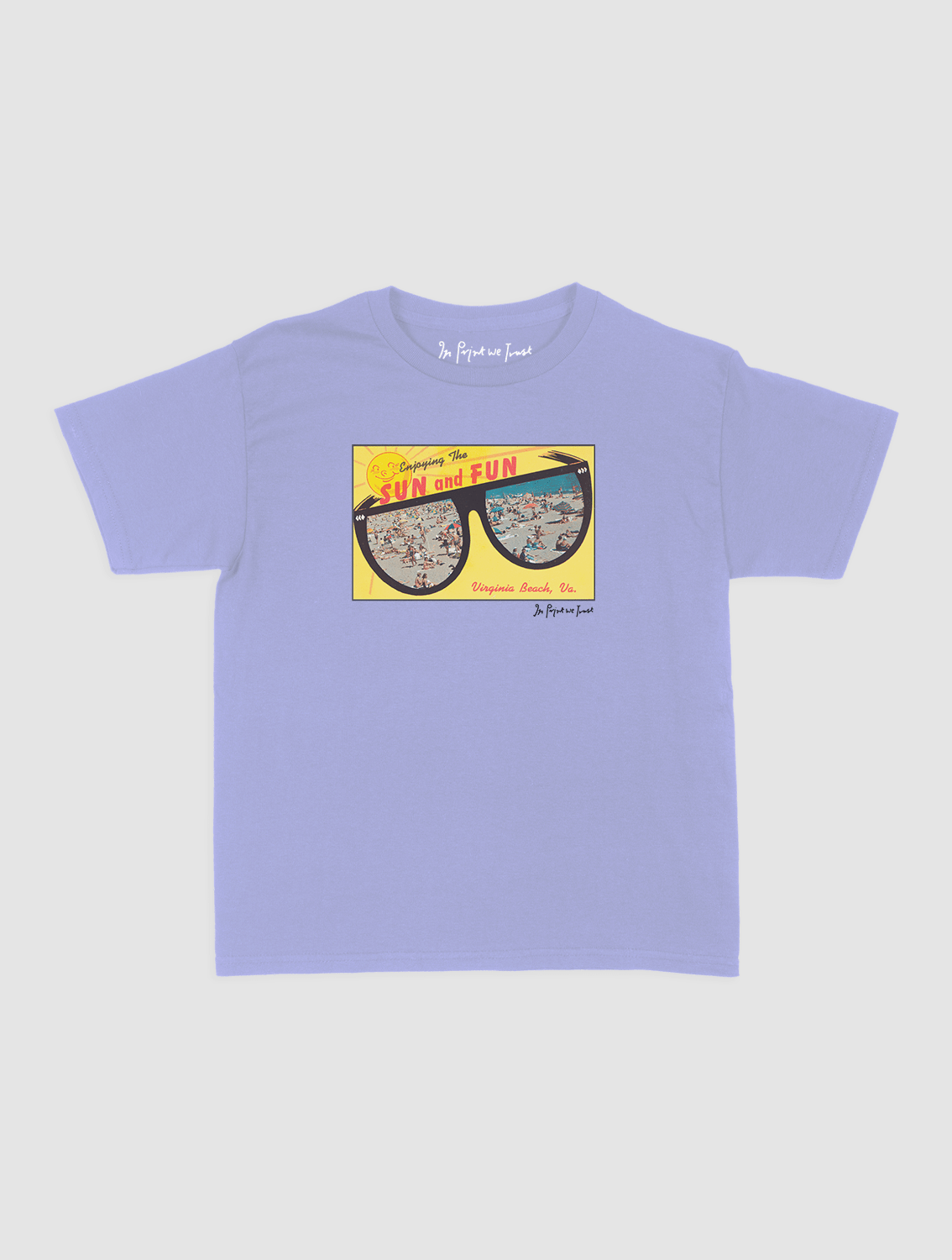 sun and fun baby tee - In Print We Trust