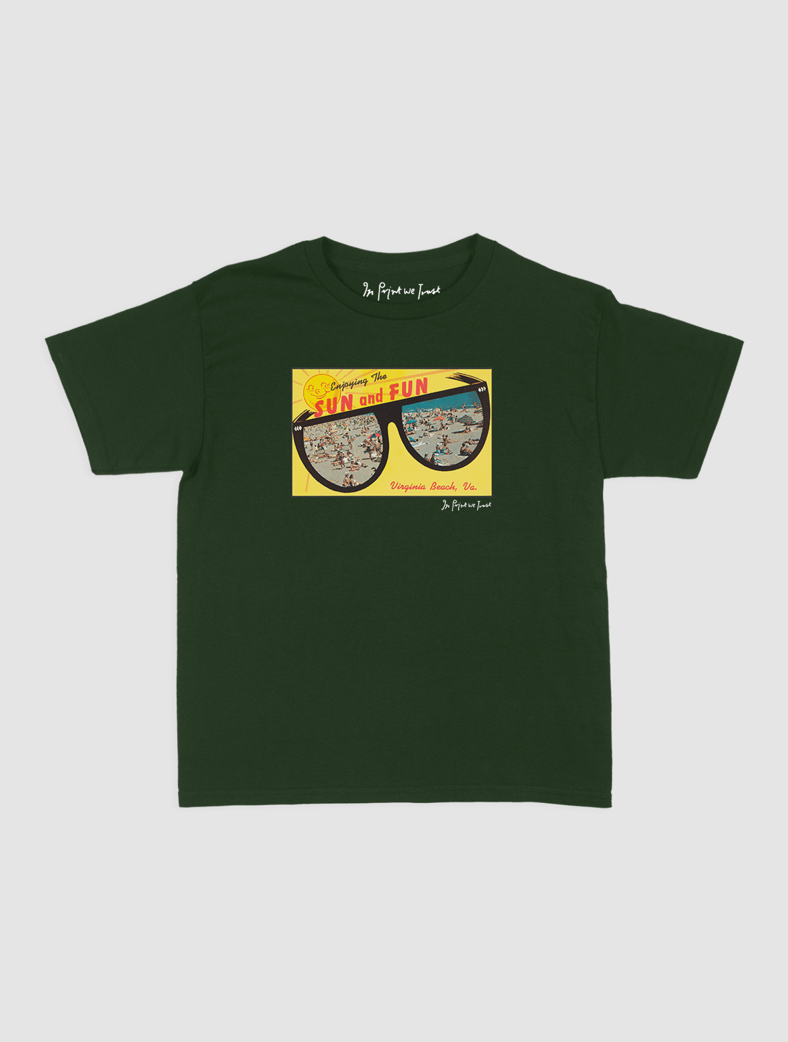 sun and fun baby tee - In Print We Trust