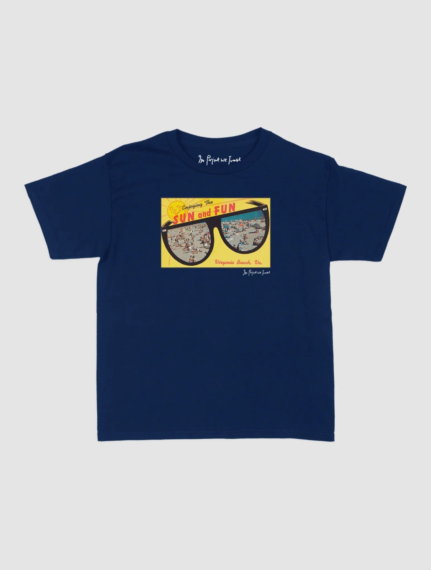 sun and fun baby tee - In Print We Trust