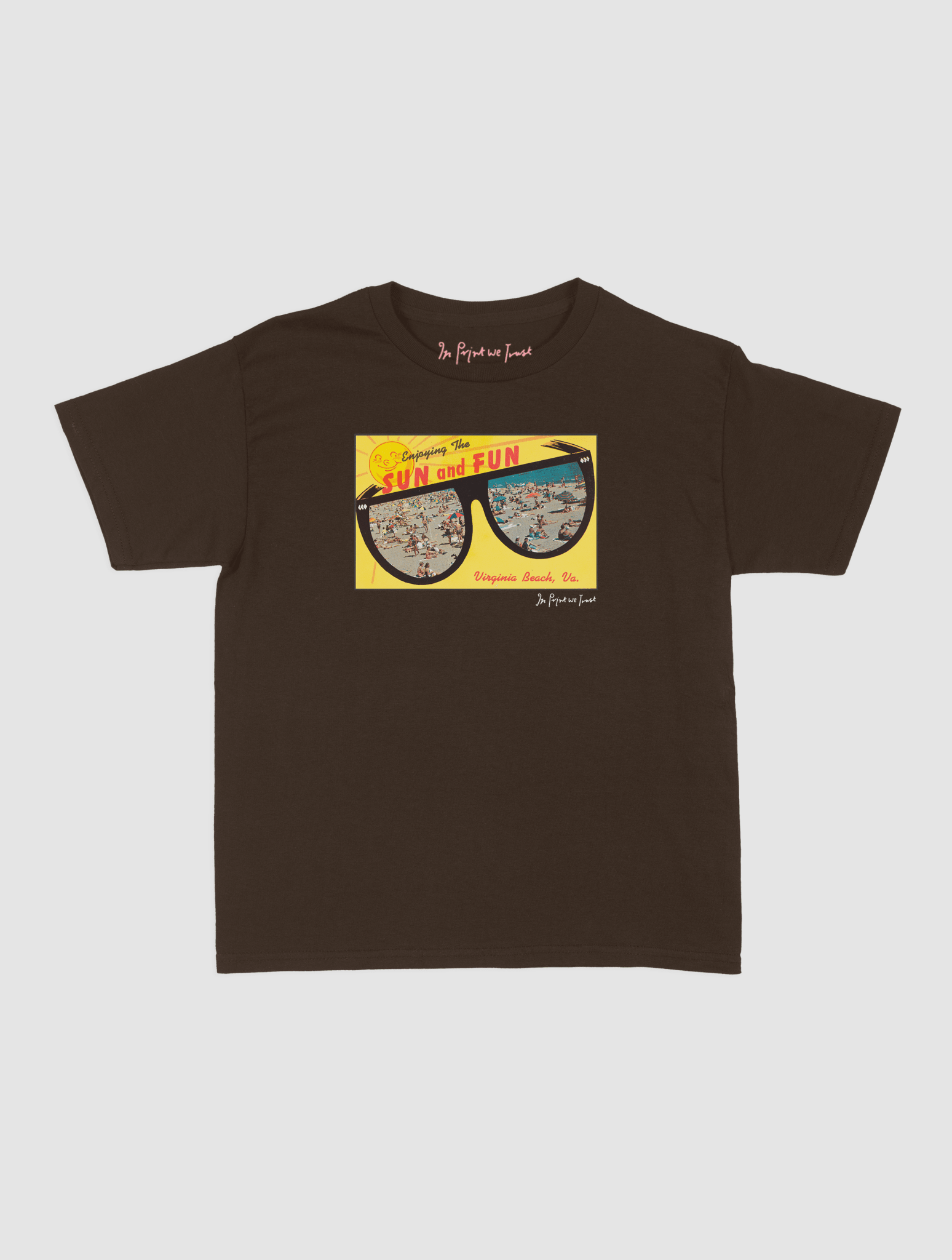 sun and fun baby tee - In Print We Trust