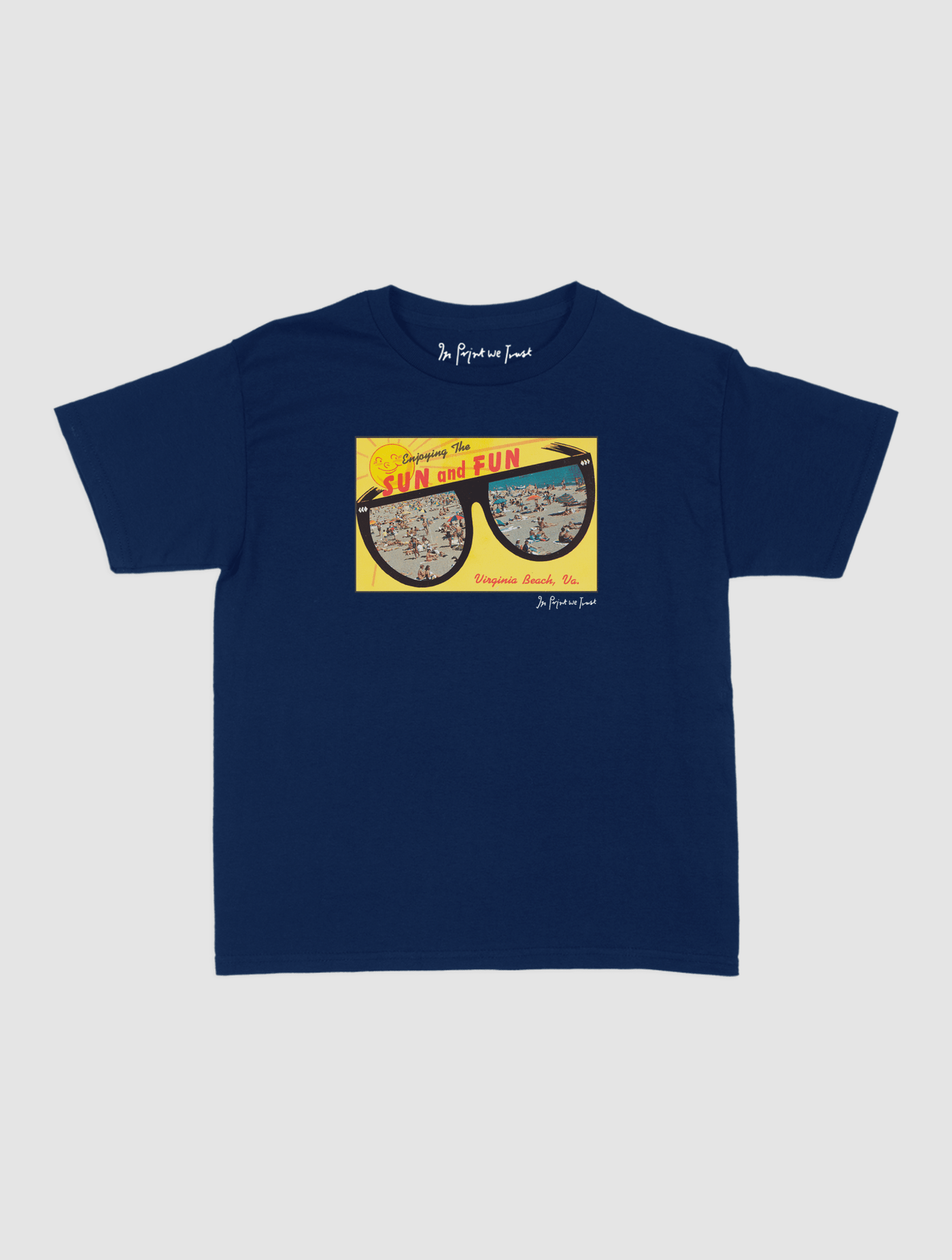 sun and fun baby tee - In Print We Trust