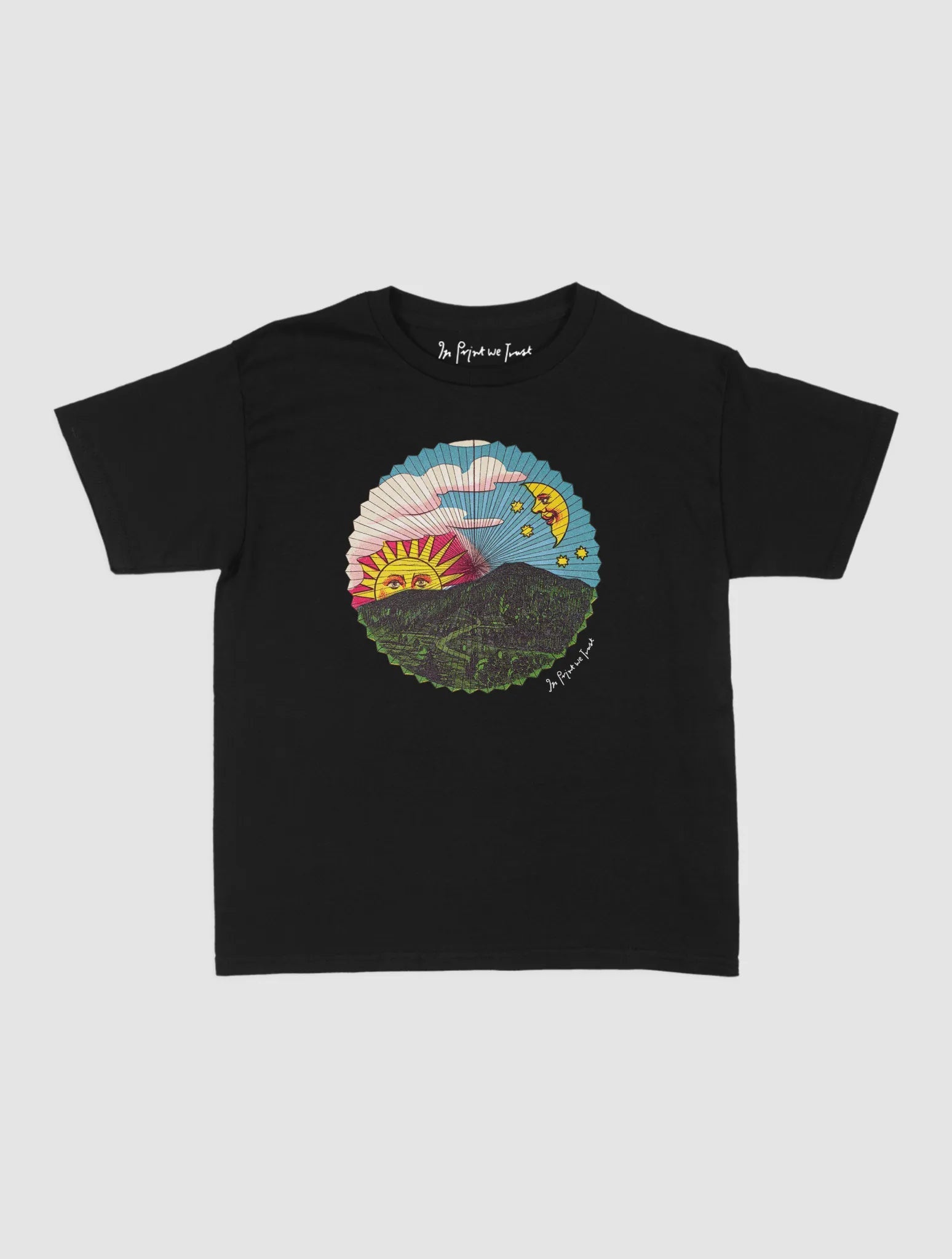 sun and moon baby tee - In Print We Trust