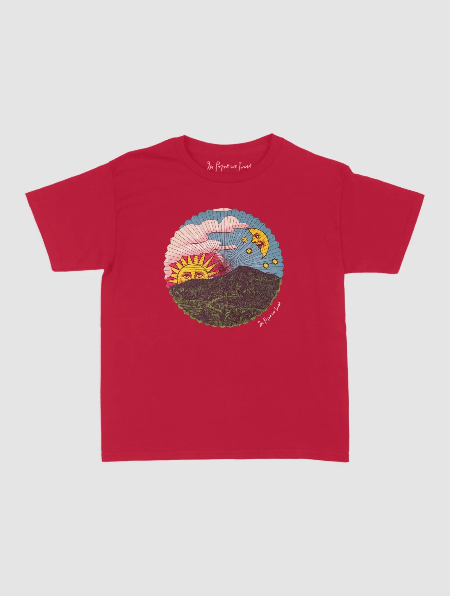 sun and moon baby tee - In Print We Trust