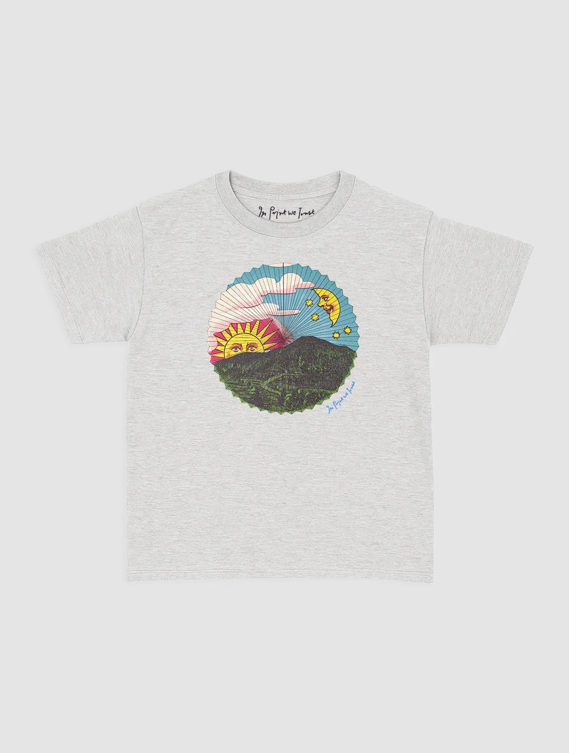 sun and moon baby tee - In Print We Trust