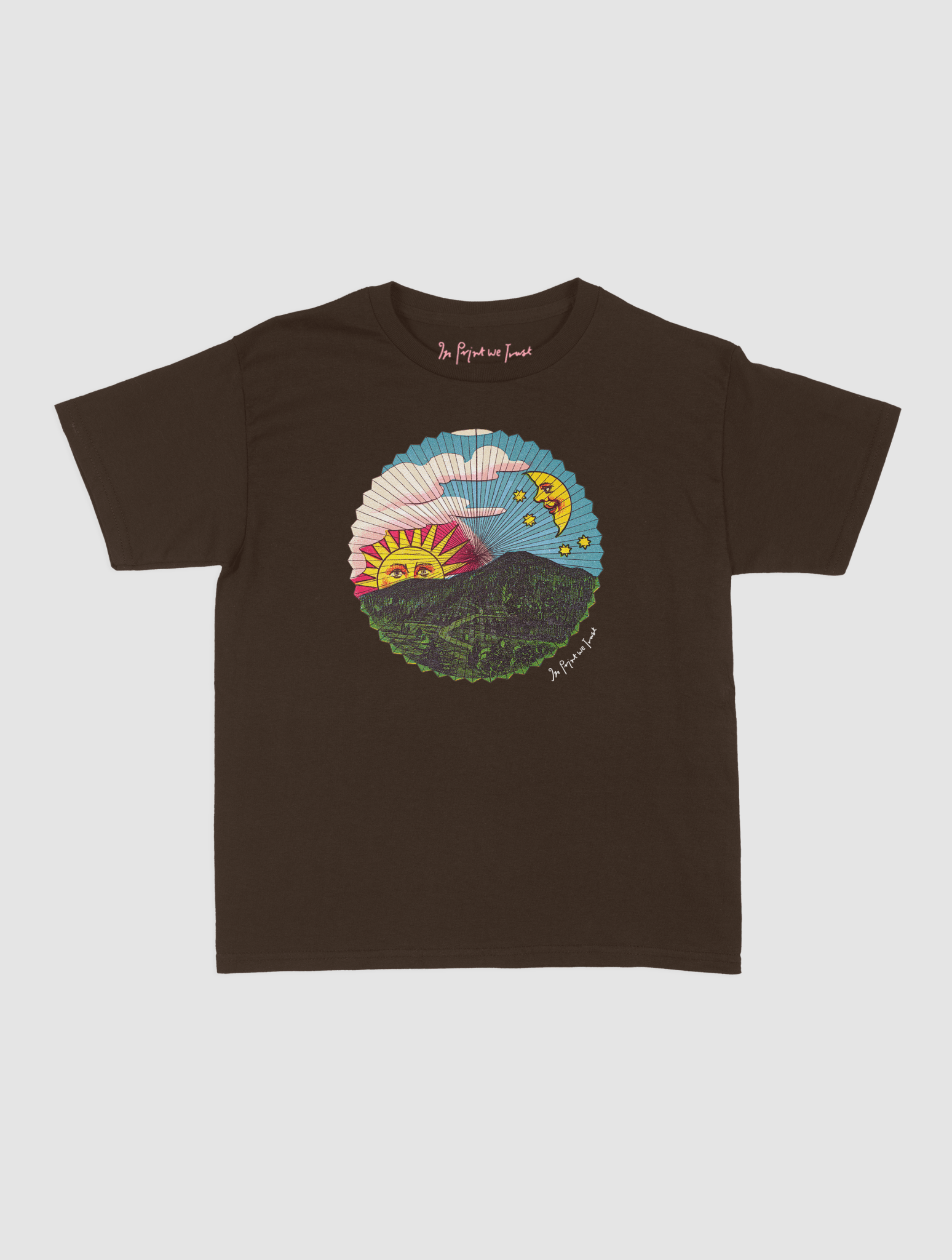 sun and moon baby tee - In Print We Trust