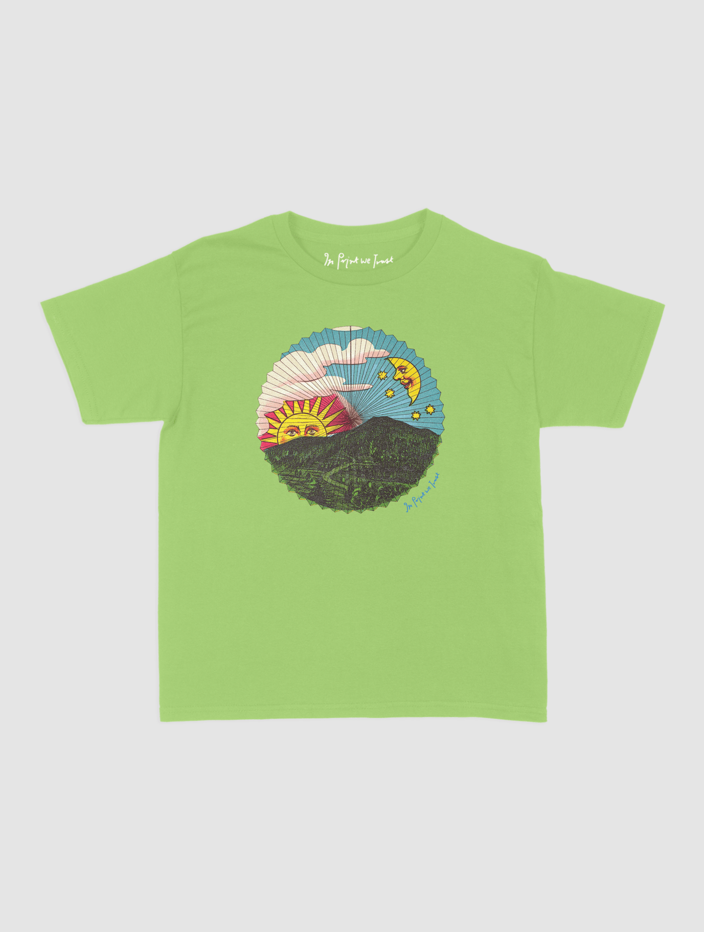sun and moon baby tee - In Print We Trust