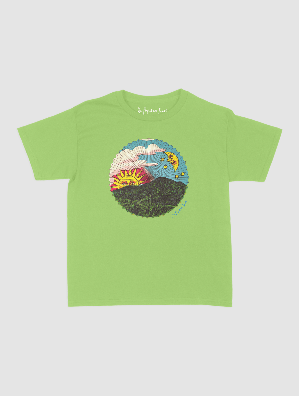 sun and moon baby tee