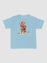 sun in the city baby tee - In Print We Trust