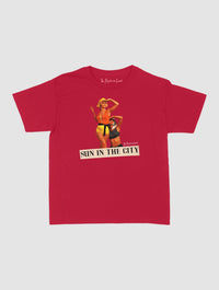 sun in the city baby tee - In Print We Trust