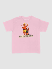 sun in the city baby tee - In Print We Trust