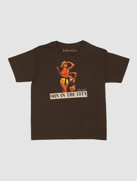 sun in the city baby tee - In Print We Trust