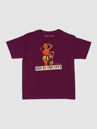 sun in the city baby tee - In Print We Trust