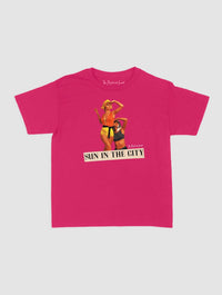 sun in the city baby tee - In Print We Trust