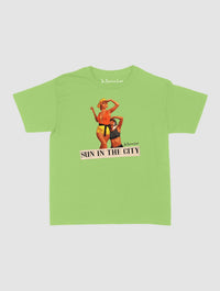 sun in the city baby tee - In Print We Trust