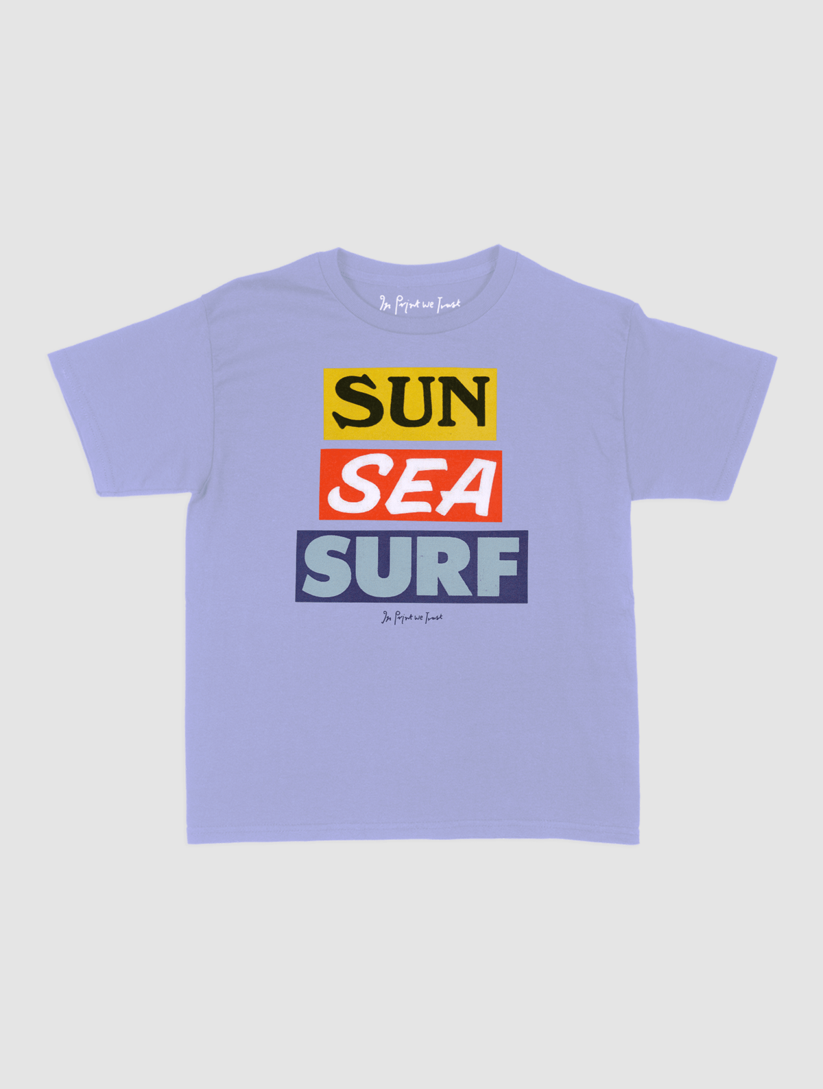 sun sea surf baby tee - In Print We Trust