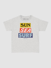 sun sea surf baby tee - In Print We Trust