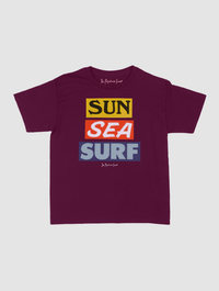 sun sea surf baby tee - In Print We Trust