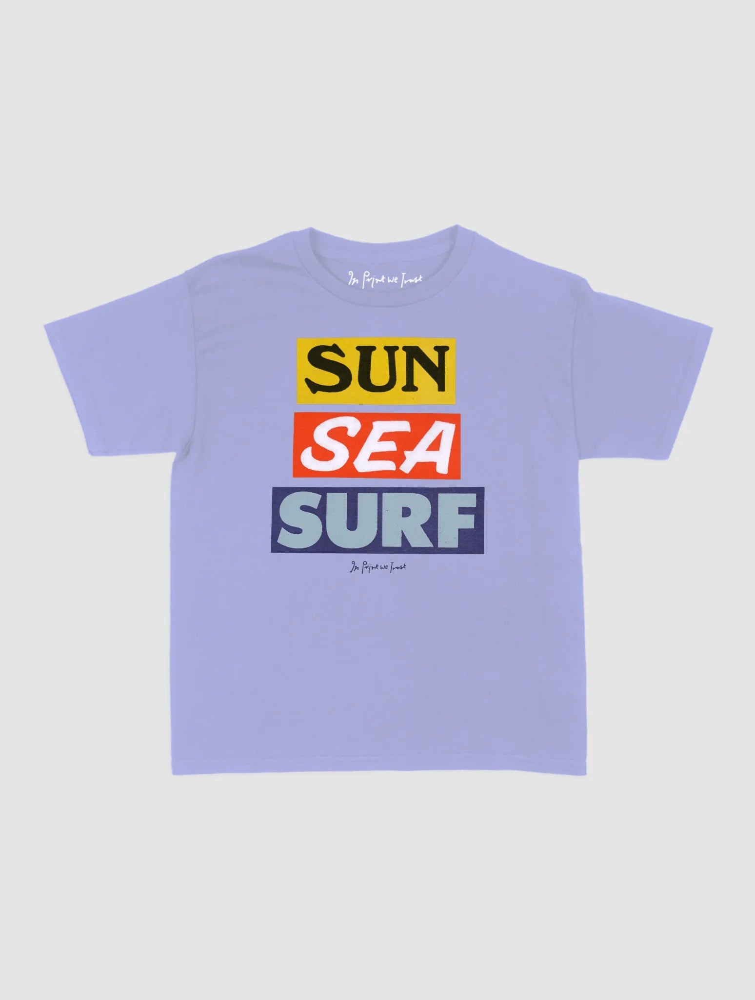 sun sea surf baby tee - In Print We Trust