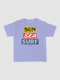 sun sea surf baby tee - In Print We Trust
