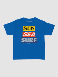 sun sea surf baby tee - In Print We Trust