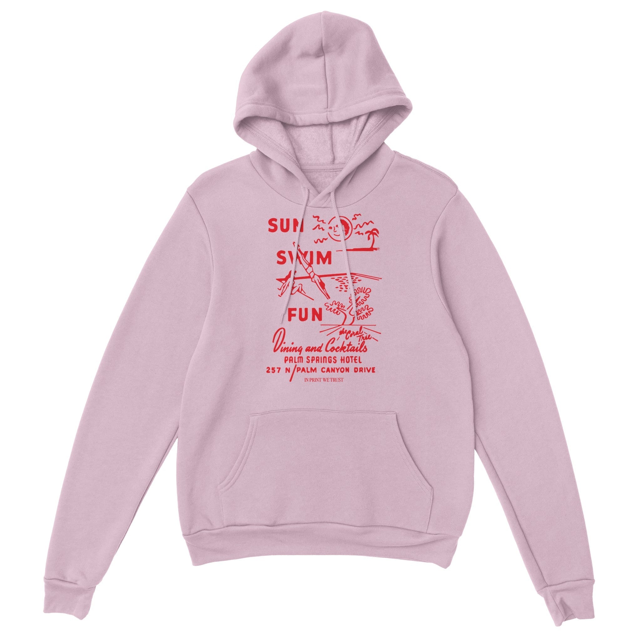 'Sun Swim Fun' hoodie - In Print We Trust