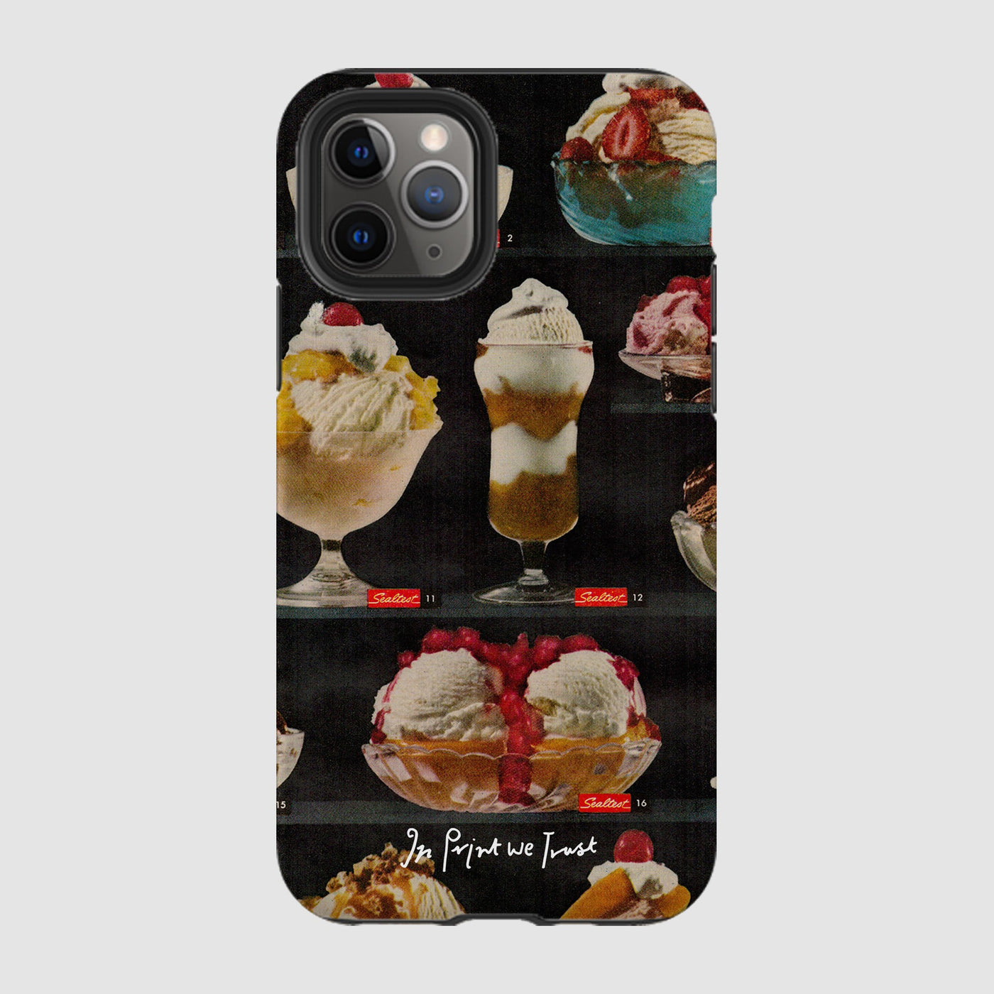 sundae tough iPhone case - In Print We Trust