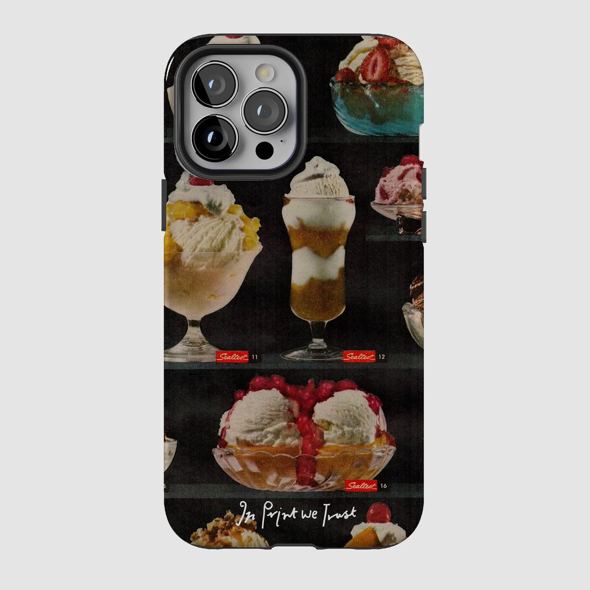 sundae tough iPhone case - In Print We Trust