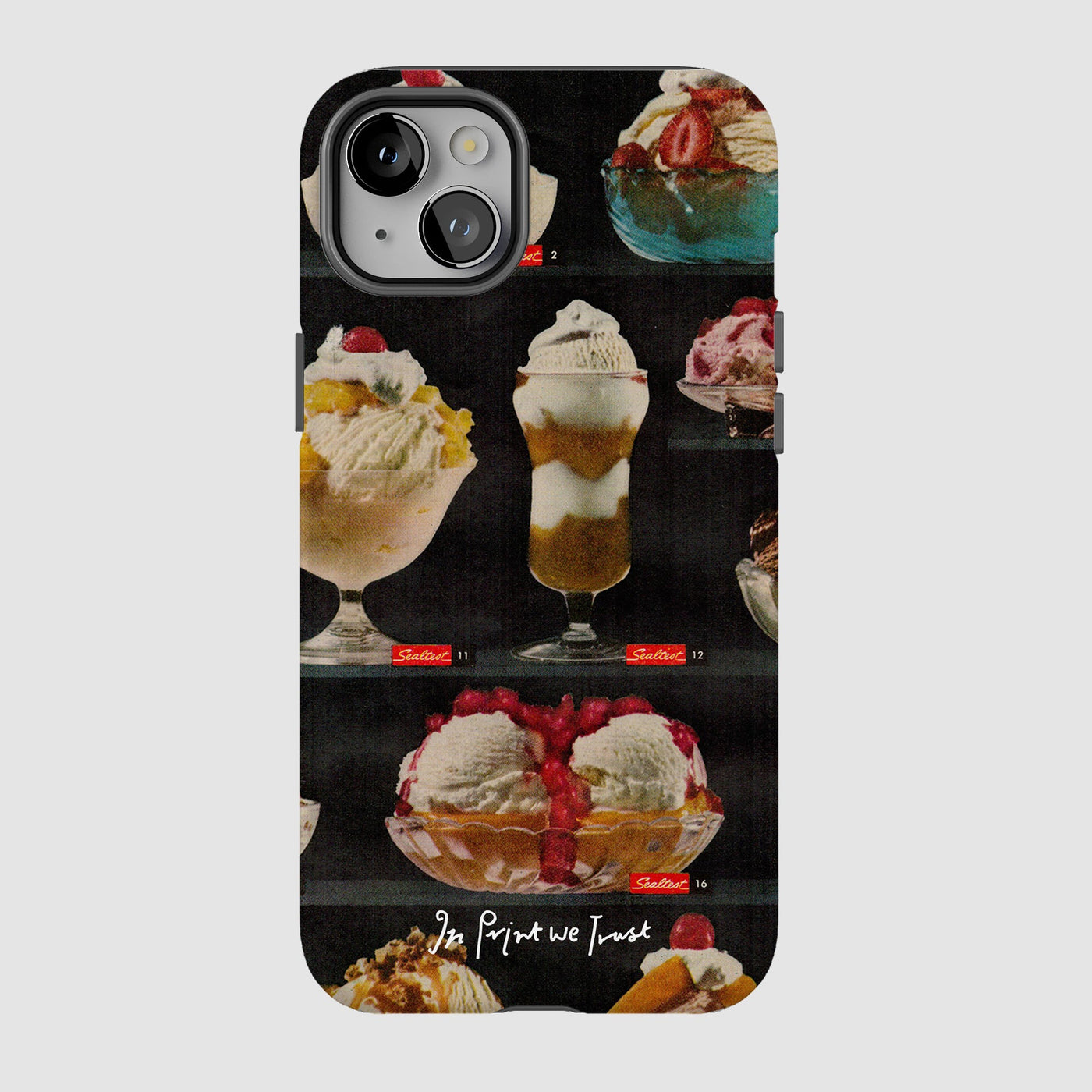 sundae tough iPhone case - In Print We Trust