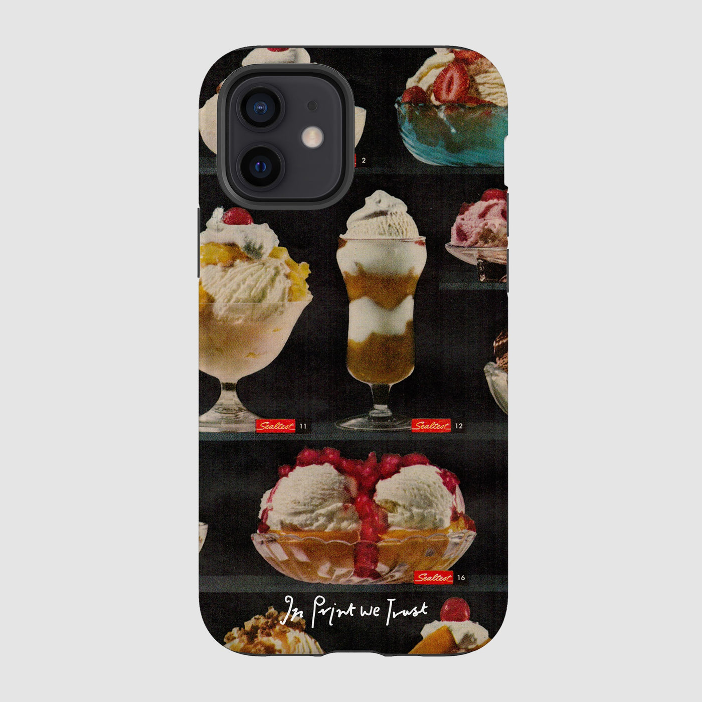 sundae tough iPhone case - In Print We Trust