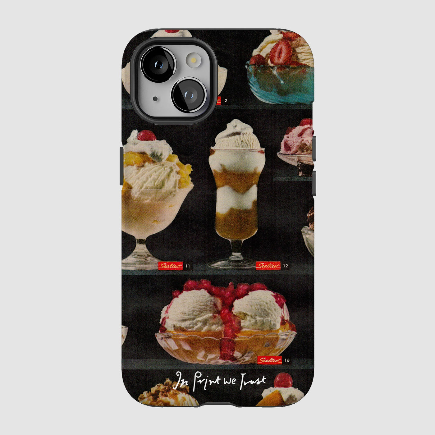 sundae tough iPhone case - In Print We Trust