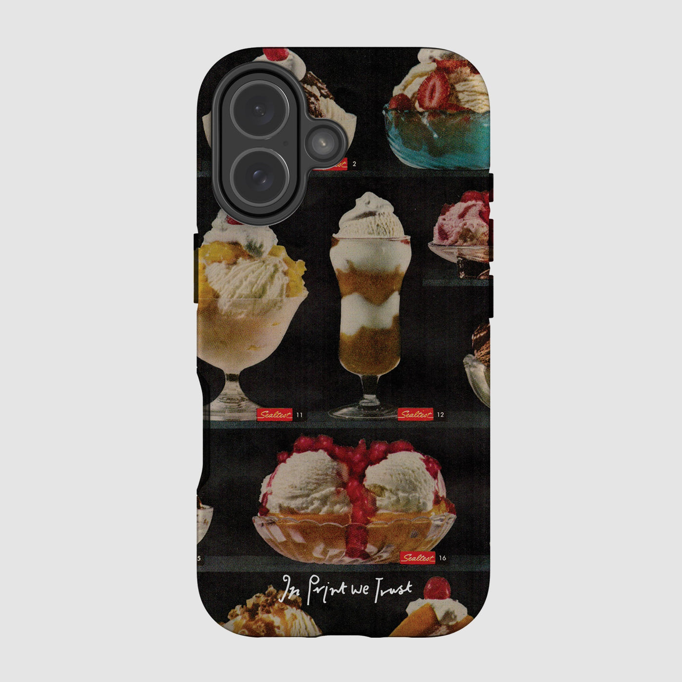 sundae tough iPhone case - In Print We Trust