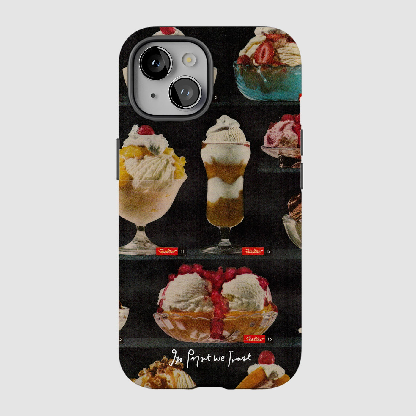 sundae tough iPhone case - In Print We Trust