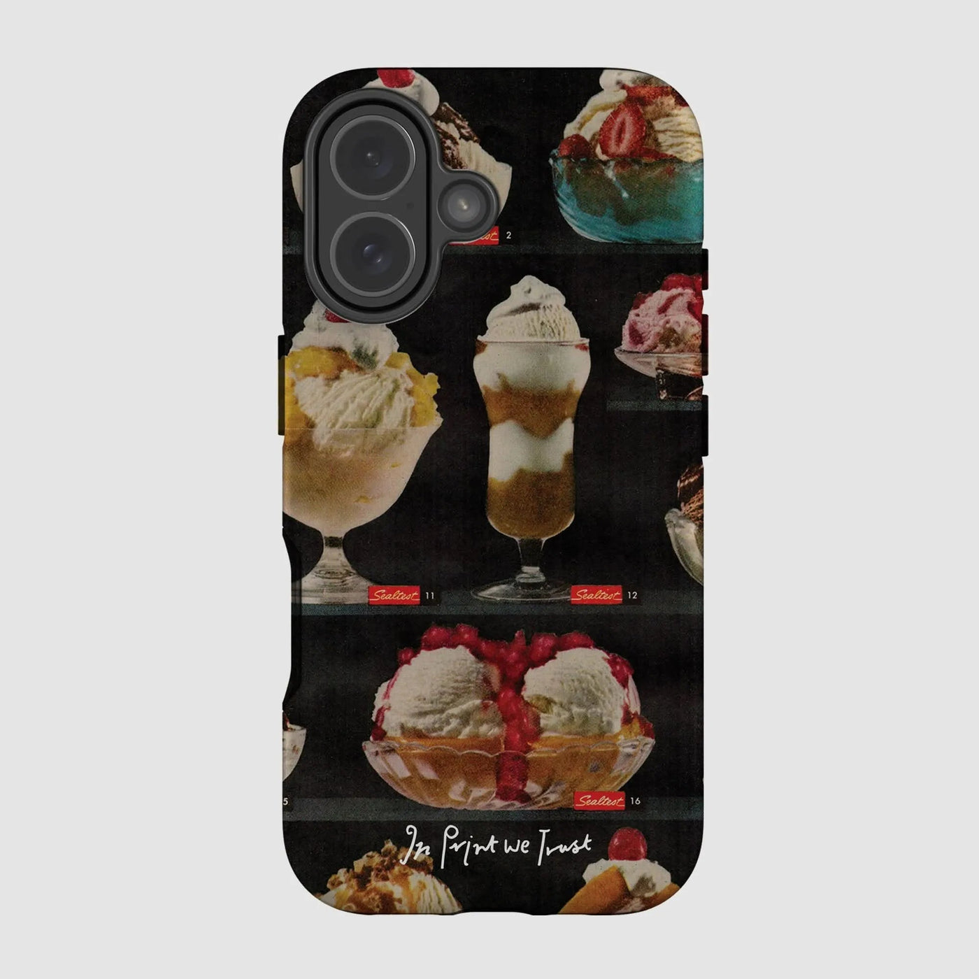 sundae tough iPhone case - In Print We Trust