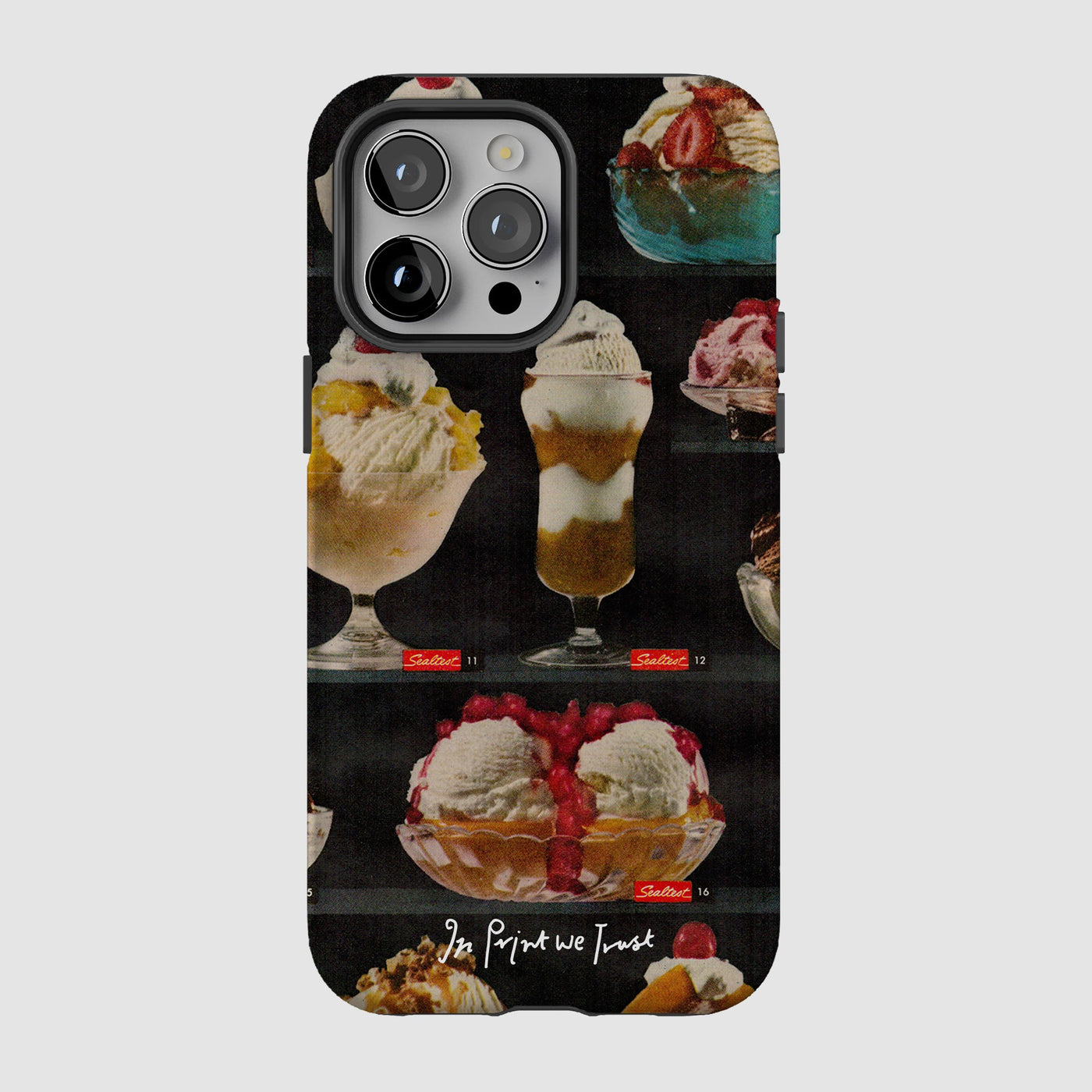 sundae tough iPhone case - In Print We Trust