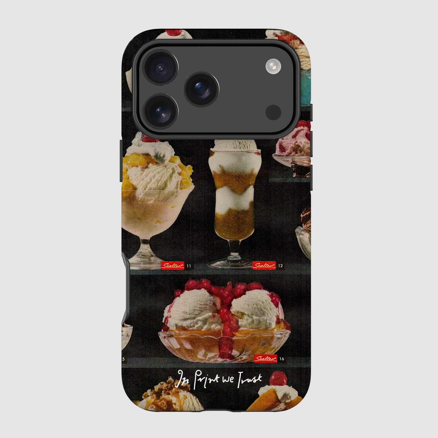 sundae tough iPhone case - In Print We Trust