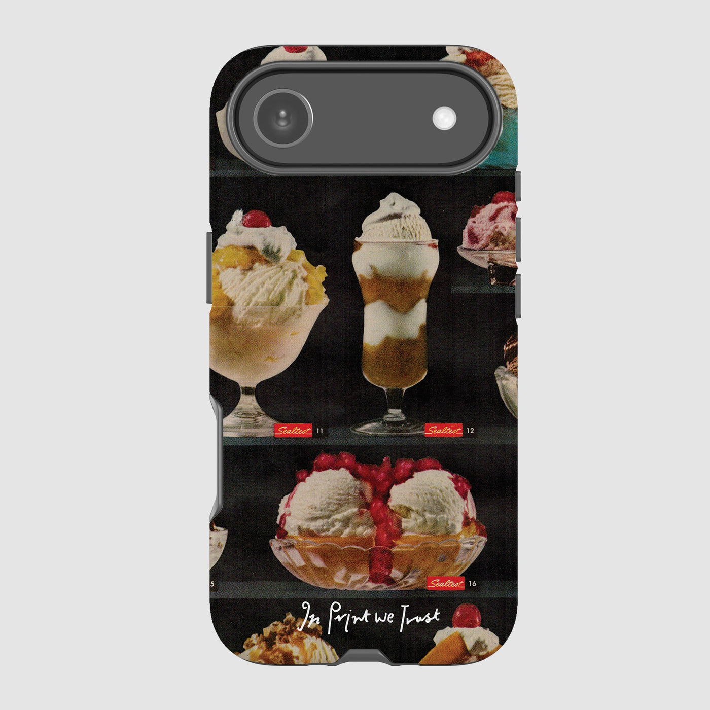 sundae tough iPhone case - In Print We Trust