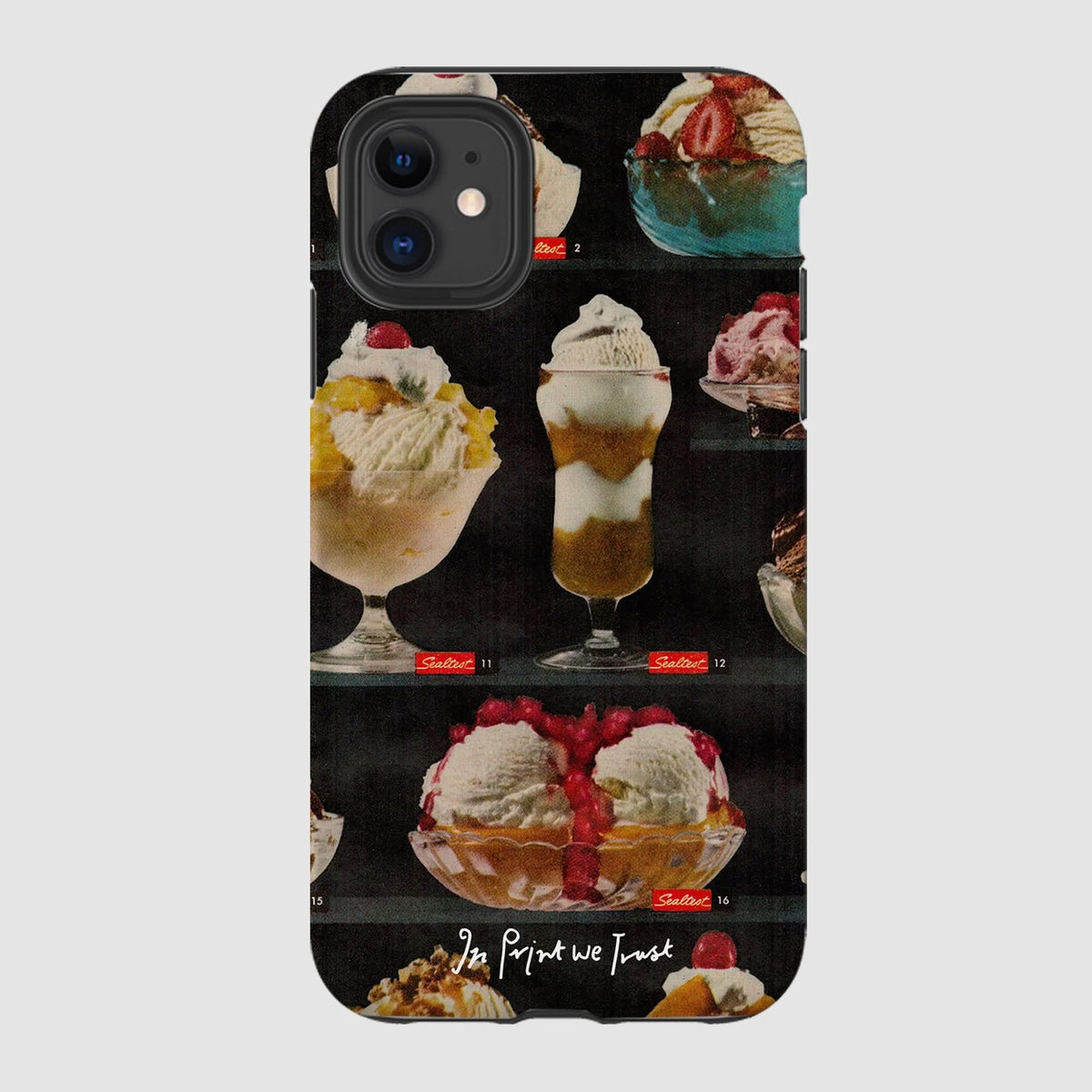sundae tough iPhone case - In Print We Trust