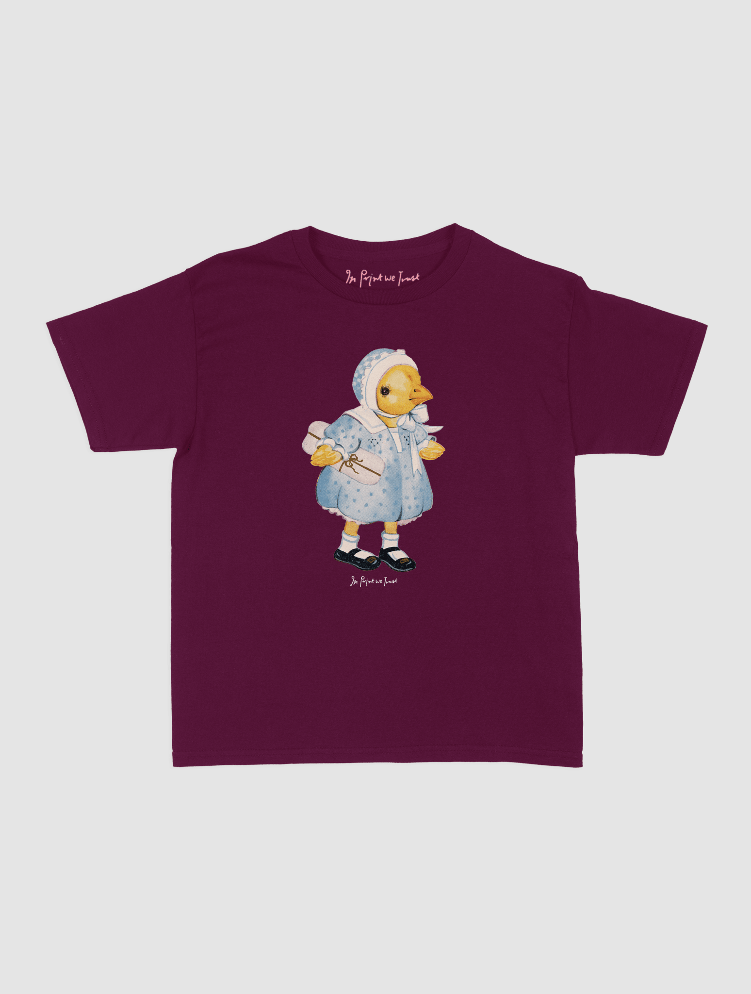 sunday best baby tee - In Print We Trust