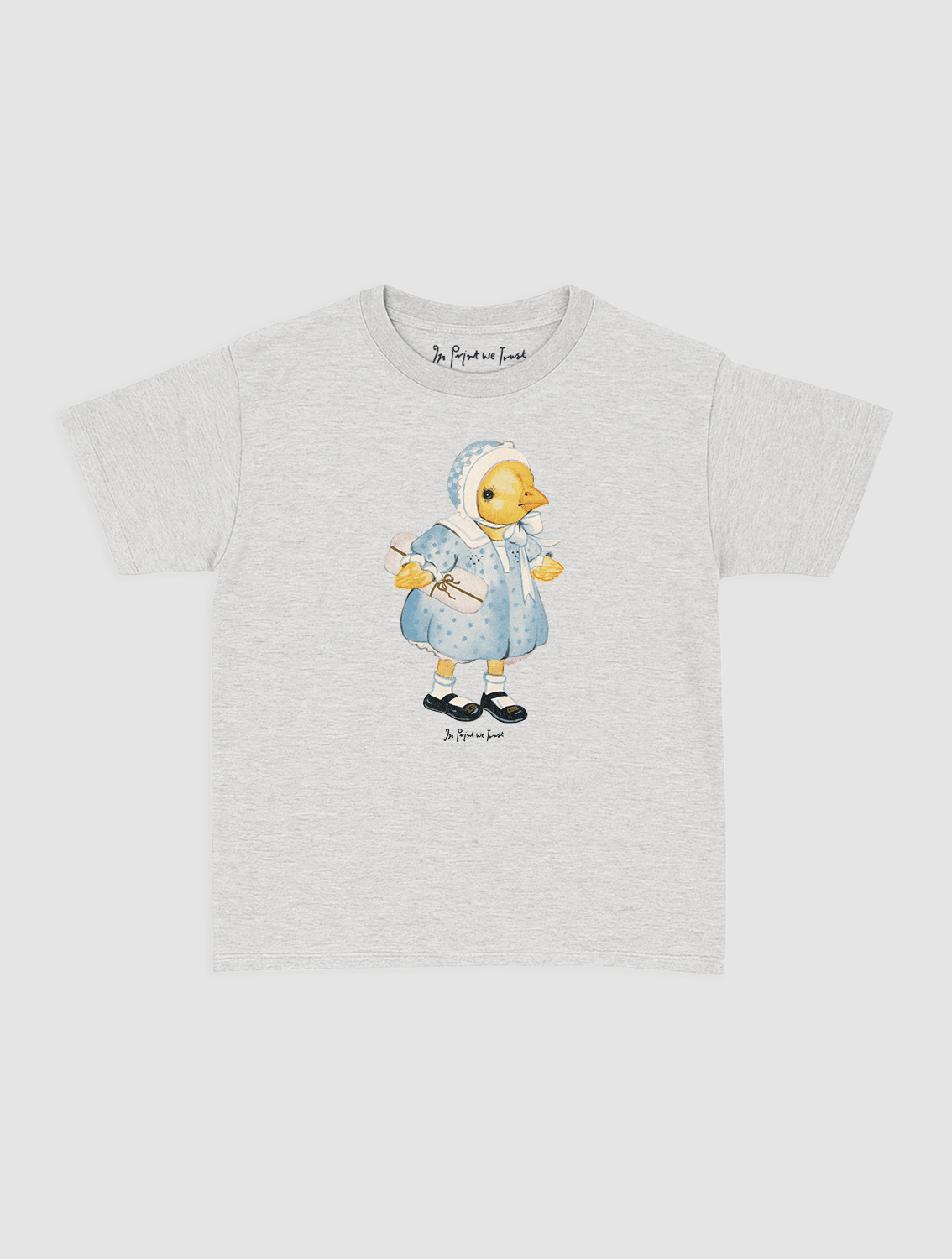 sunday best baby tee - In Print We Trust