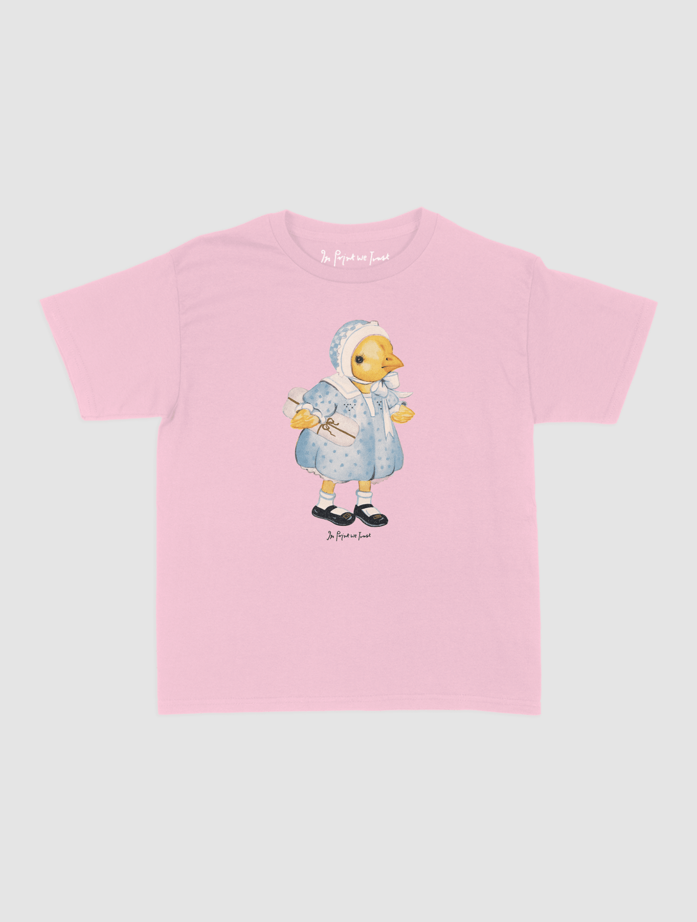 sunday best baby tee - In Print We Trust